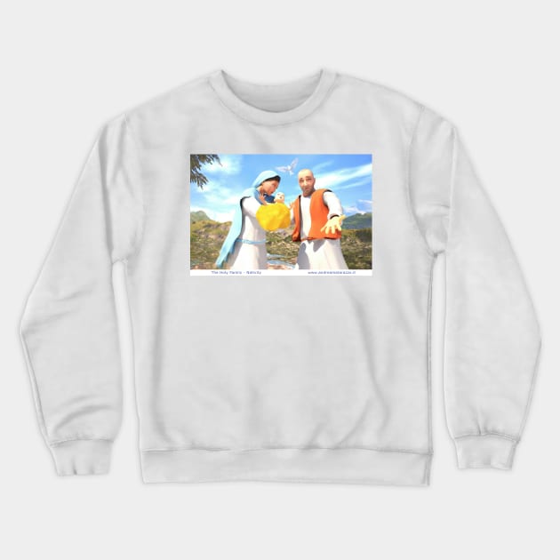 The Holy Family - Nativity Crewneck Sweatshirt by Andrea Matarazzo